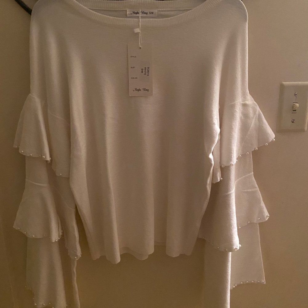 White sweater
